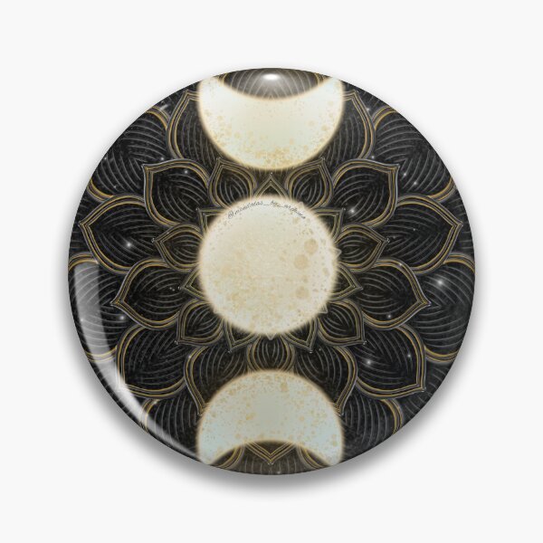 Item preview, Moon crescents Painting designed and sold by ArchanaVA.