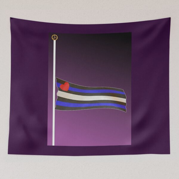 Item preview, Leather Half Mast Memorial designed and sold by LeatherRebel75.