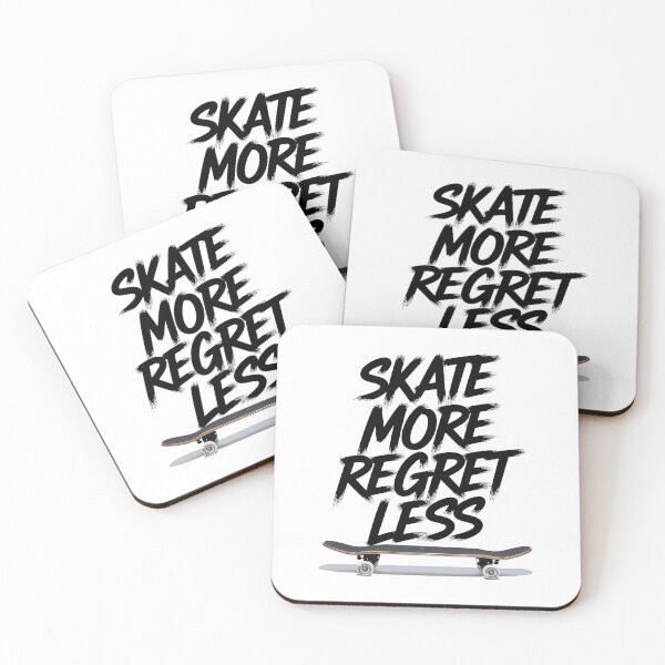 Item preview, Skateboarding, Skate More Regret Less, Skate, Sk8 designed and sold by Skateboard-Art.
