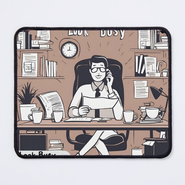 Item preview, LOOK BUSY DO NOTHING designed and sold by Ethanabban.