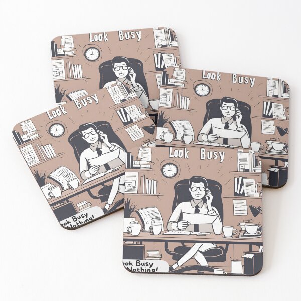 Item preview, LOOK BUSY DO NOTHING designed and sold by Ethanabban.