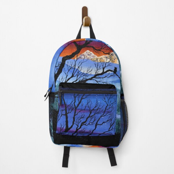 Item preview, Three Sisters Overlooking a Moonlit River designed and sold by BreezyZen.