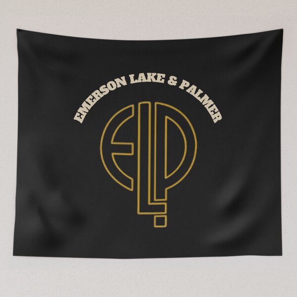 Item preview, ELP - Prog Rock Logo Art designed and sold by MetalRockMusic.