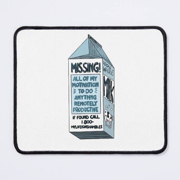 Item preview, Missing milk ad designed and sold by swanspirate520.