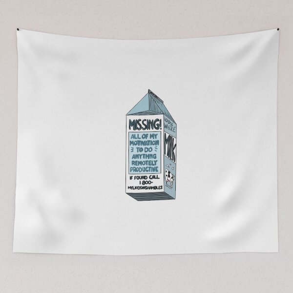 Item preview, Missing milk ad designed and sold by swanspirate520.