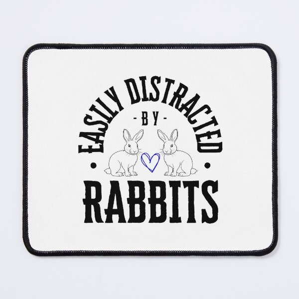 Item preview, Easily Distracted by Rabbits designed and sold by Stacy DeKoekkoek.