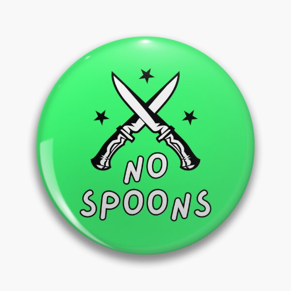 Item preview, No Spoons designed and sold by brainfog designs.
