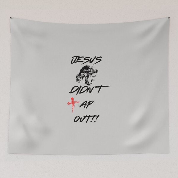 Item preview, Jesus Didn't Tap Out!! designed and sold by JoezPlace.