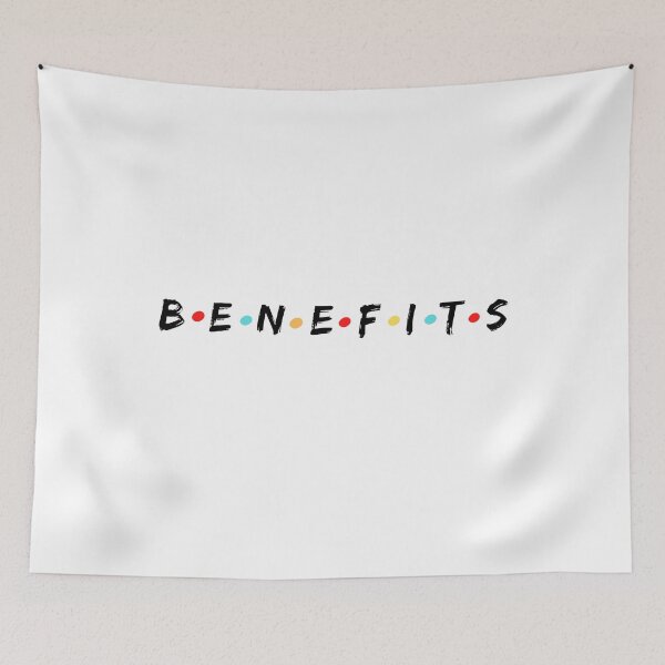 Item preview, Friends with Benefits Fan Art designed and sold by CraftCartelArt.
