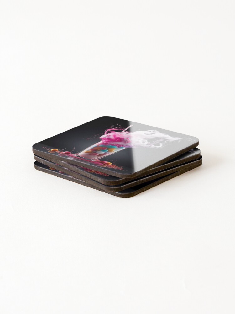 Thumbnail 4 of 5, Coasters (Set of 4), exploding food designed and sold by SheldonLin.