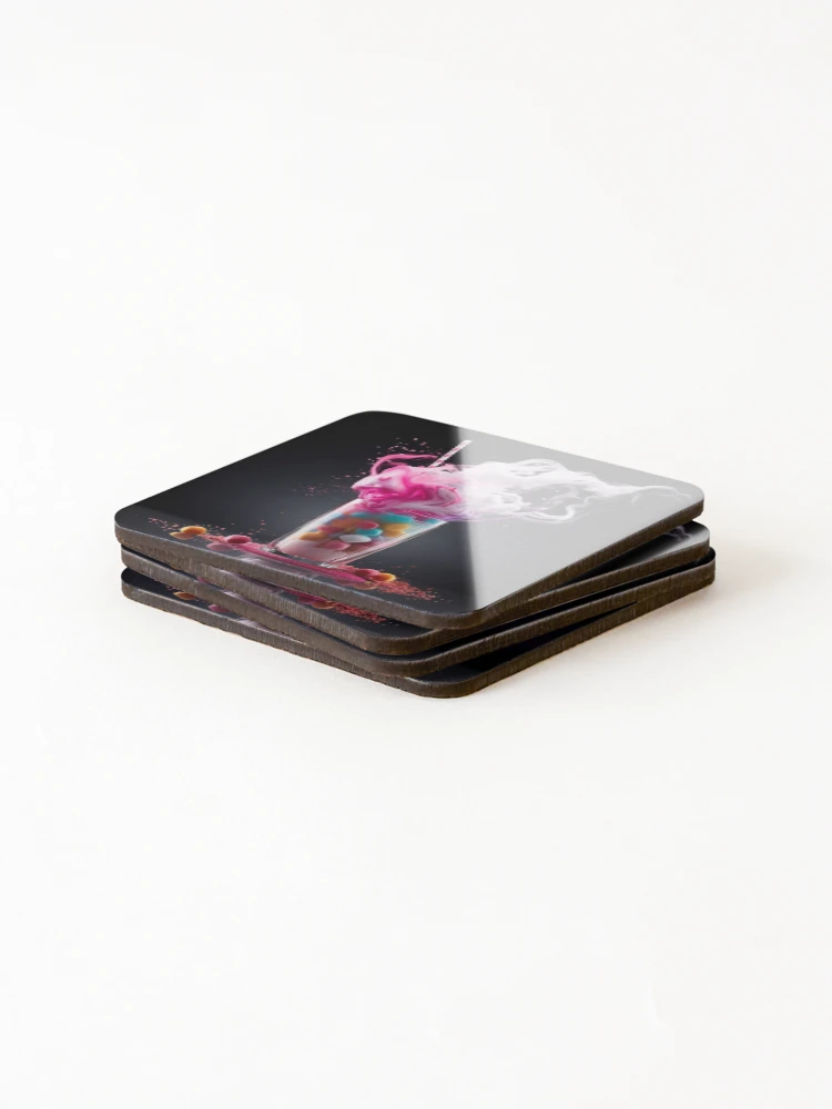 Thumbnail 4 of 5, Coasters (Set of 4), exploding food designed and sold by SheldonLin.