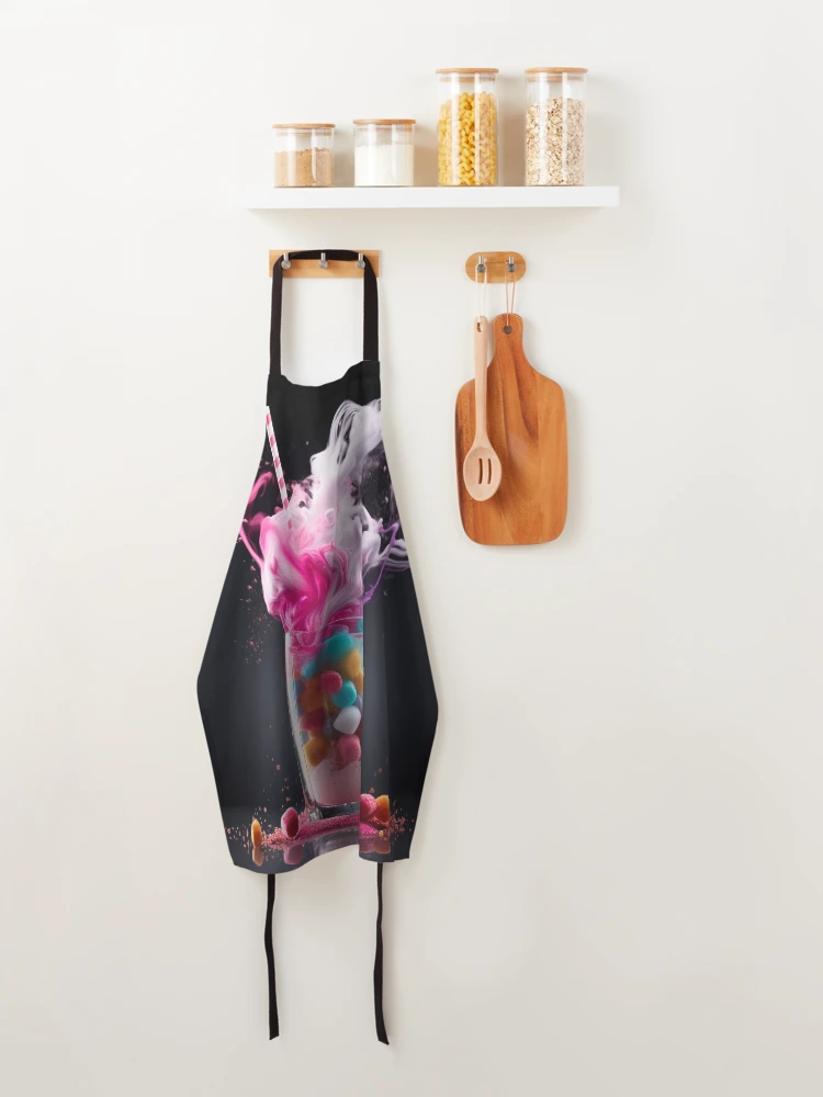 Thumbnail 4 of 6, Apron, exploding food designed and sold by SheldonLin.