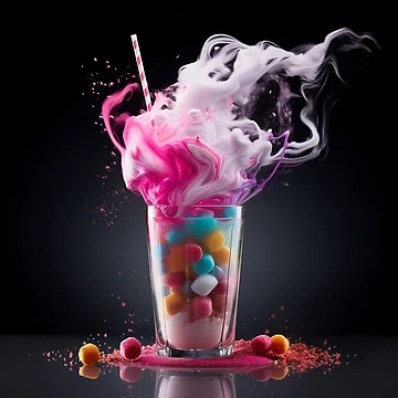 Artwork thumbnail, exploding food by SheldonLin