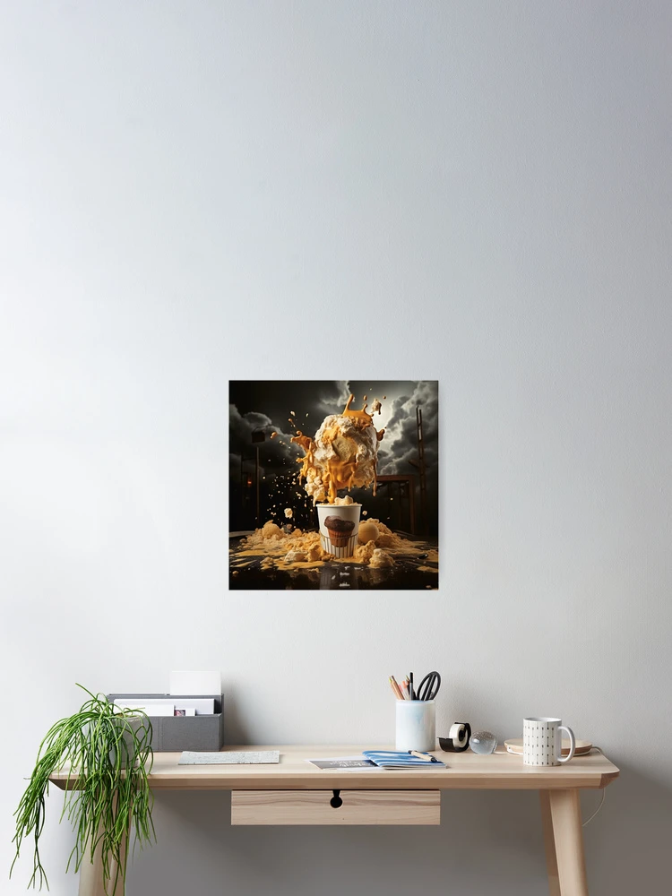 Thumbnail 2 of 3, Poster, exploding food designed and sold by SheldonLin.