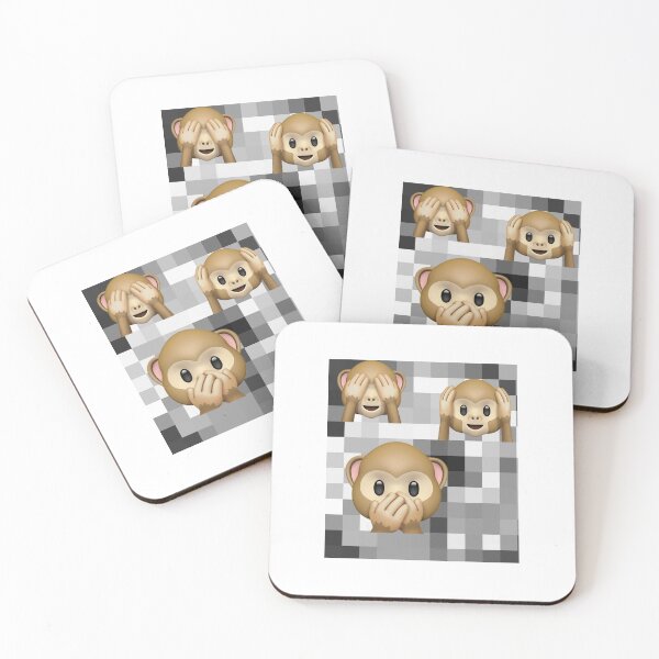 Item preview, The Three Wise Monkeys designed and sold by JoyPhotoArt.
