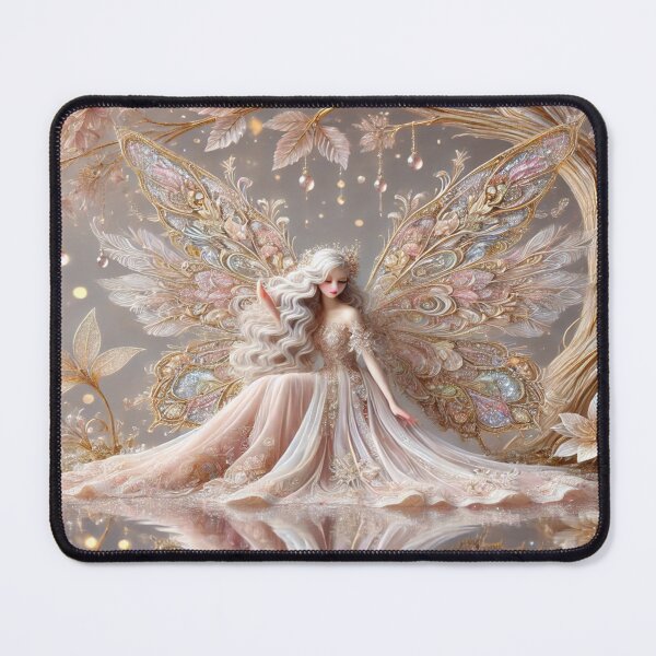 Item preview, Mystical Fairy resting by pool and tree of life designed and sold by Visionary Vibez.