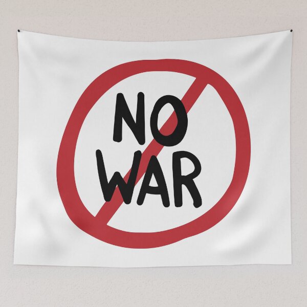 Item preview, NO WAR sign designed and sold by LoFi-OG.