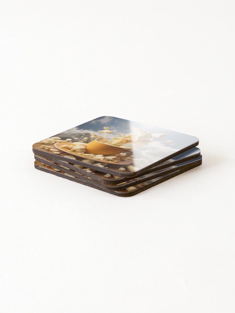Thumbnail 4 of 5, Coasters (Set of 4), exploding food designed and sold by SheldonLin.