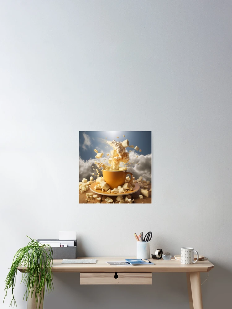 Thumbnail 2 of 3, Poster, exploding food designed and sold by SheldonLin.
