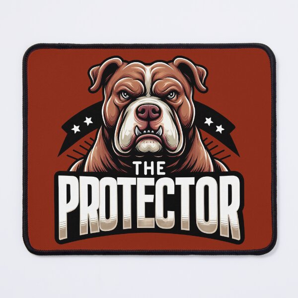 Item preview, pit bull the protector american pitbull terrier dog breeds designed and sold by digilabs.