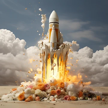 Artwork thumbnail, exploding food by SheldonLin