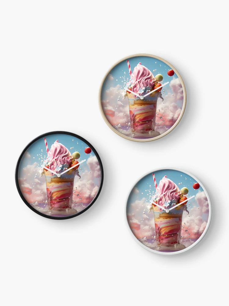Thumbnail 3 of 4, Clock, exploding food designed and sold by SheldonLin.