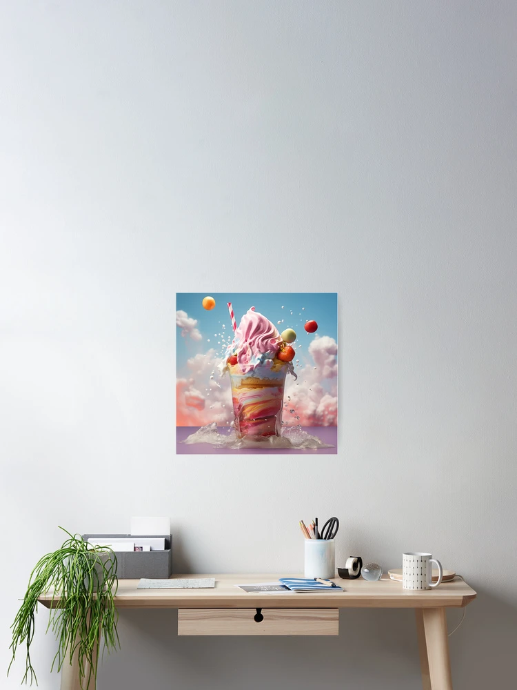Thumbnail 2 of 3, Poster, exploding food designed and sold by SheldonLin.