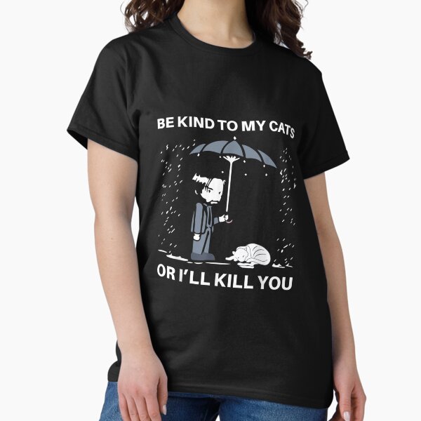 Item preview, Be Kind To The Cats Or I'll Kill You Sweat designed and sold by Peggy-Fashion.