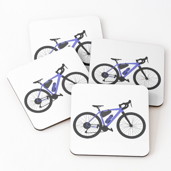 Artikelvorschau, Dropbar Blaues Gravelbike entworfen und verkauft von CaffeinatedGearhead.