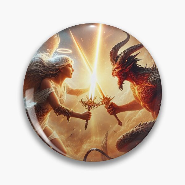 Item preview, Celestial Clash: Red & Gold designed and sold by Nostalgia Busters.