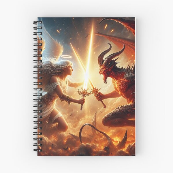 Item preview, Celestial Clash: Red & Gold designed and sold by Nostalgia Busters.