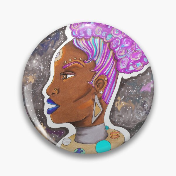 Item preview, “Makeda the Space Cadet” Illustration  designed and sold by lovekltart.