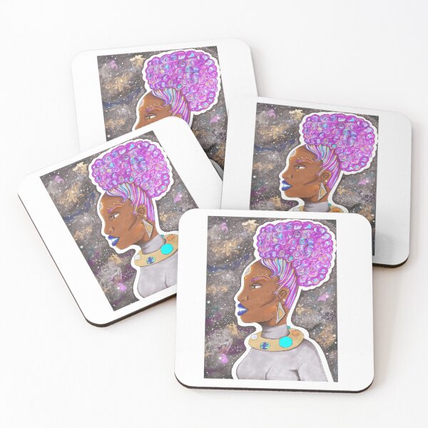 Item preview, “Makeda the Space Cadet” Illustration  designed and sold by lovekltart.