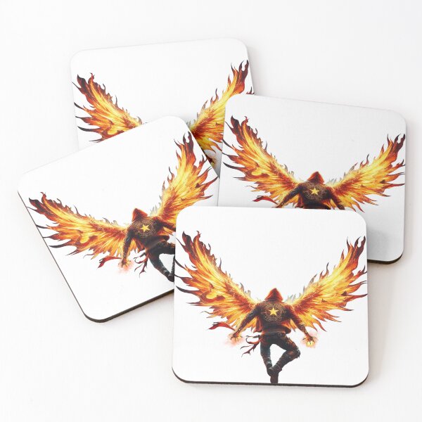 Item preview, Fiery Falcon Wings on Alex-Inspired Warrior designed and sold by DriftLens.