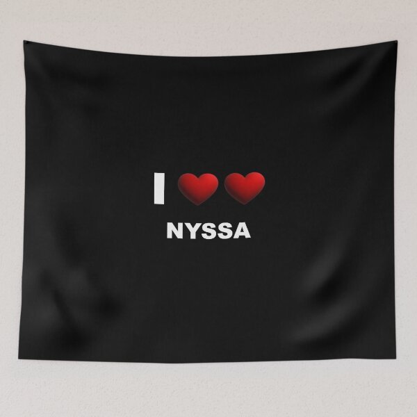 Item preview, I heart heart Nyssa designed and sold by ZepoPublishing.