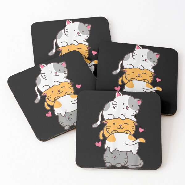 Item preview, Cat Cats Meowtain Cute Kitty Pile Anime Kawaii designed and sold by Peggy-Fashion.