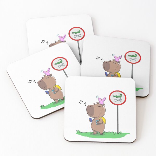 Item preview, Capybara Journey designed and sold by PocketArtistry.