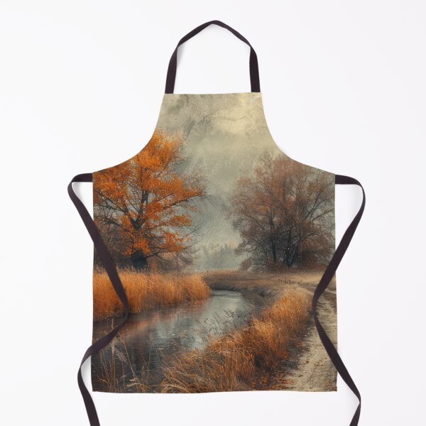 Item preview, Atmospheric Autumn Landscape designed and sold by NeoNebulaArt.