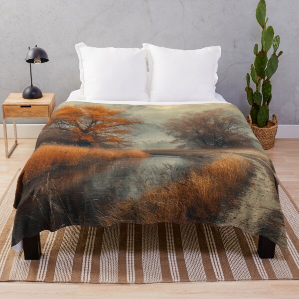 Item preview, Atmospheric Autumn Landscape designed and sold by NeoNebulaArt.