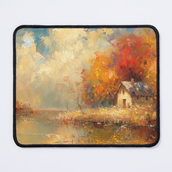 Item preview, Atmospheric Autumn Landscape designed and sold by NeoNebulaArt.
