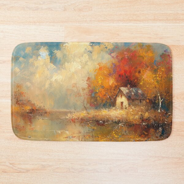 Item preview, Atmospheric Autumn Landscape designed and sold by NeoNebulaArt.