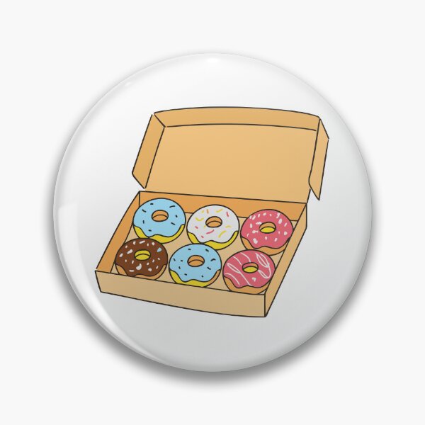 Item preview, Donuts in an open box designed and sold by rasagamastore.