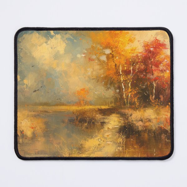 Item preview, Atmospheric Autumn Landscape designed and sold by NeoNebulaArt.