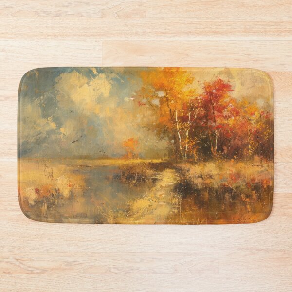 Item preview, Atmospheric Autumn Landscape designed and sold by NeoNebulaArt.