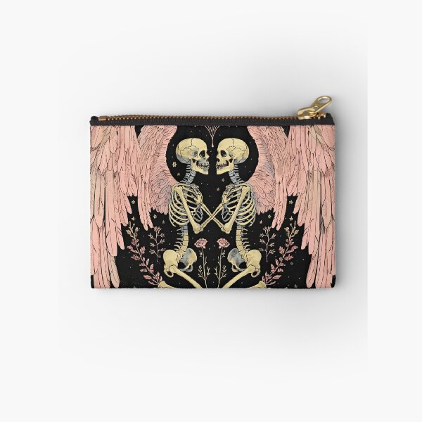 Item preview, Pink Skeleton Angels and Roses designed and sold by deathxdesign.
