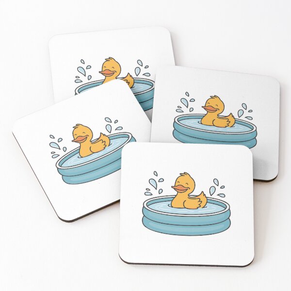 Item preview, happy duck bathe in an inflatable pool designed and sold by rasagamastore.