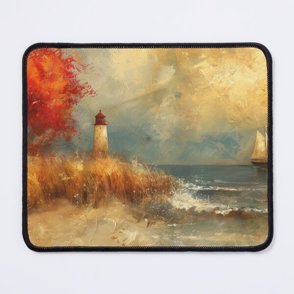 Item preview, Atmospheric Autumn Landscape designed and sold by NeoNebulaArt.