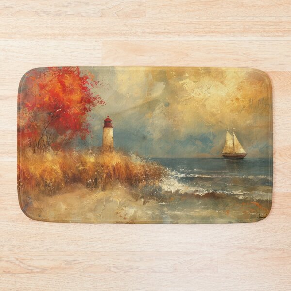 Item preview, Atmospheric Autumn Landscape designed and sold by NeoNebulaArt.