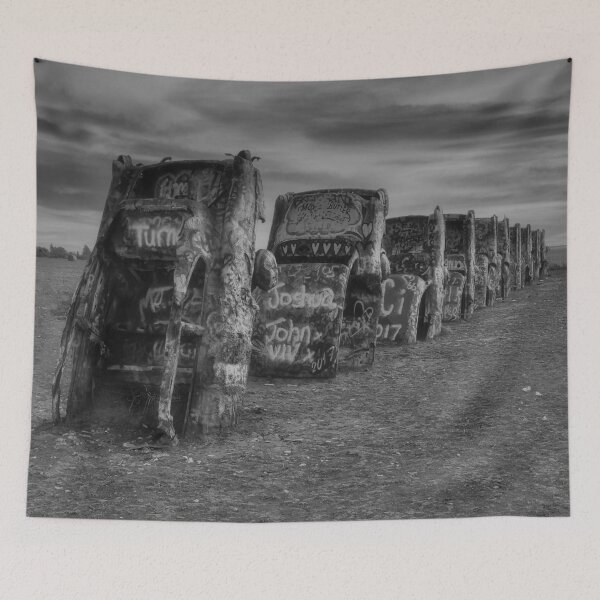 Item preview, Black and White Cadillac Ranch designed and sold by Craig Kauzmann.