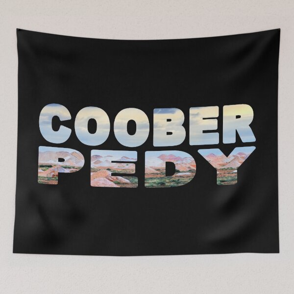 Item preview, COOBER PEDY - South Australia Opal Mine Shaft Piles Sunset designed and sold by Adam Gormley.